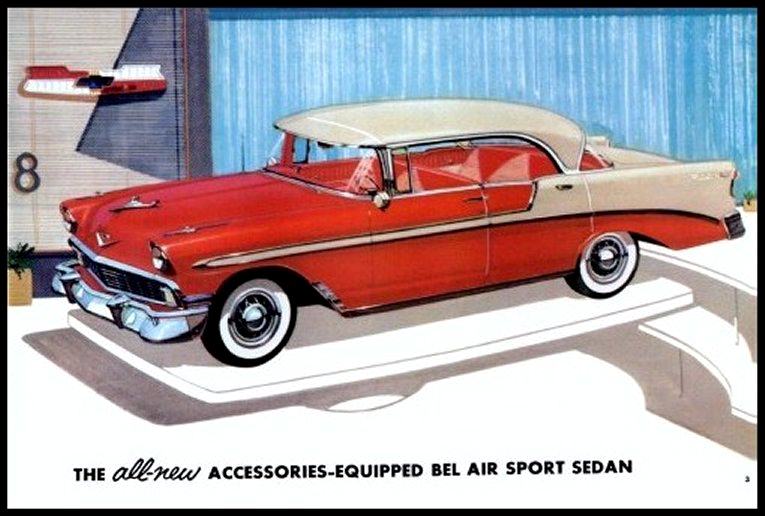 1956 Chevrolet Accessories Booklet Page 10